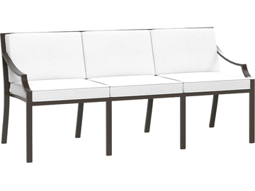 FIORE - 3 seater aluminium garden sofa by JANUS et Cie - view 2